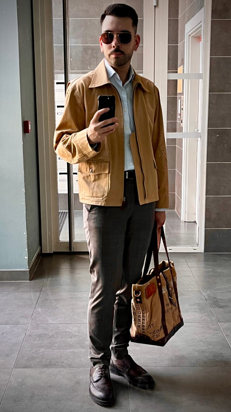 Customer photo review of USN M-421A Summer Flight Jacket