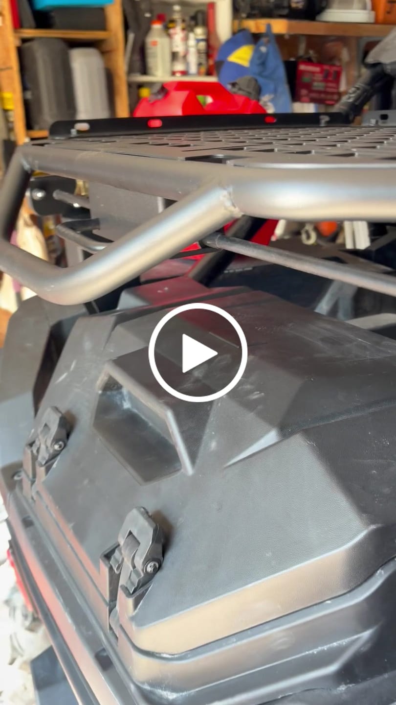 Customer video review of UTV Spare Tire Carrier for Polaris RZR XP 1000 / XP 4 1000 2024-2026