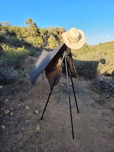 Customer photo review of Turtlebug Camper Hammock Stand