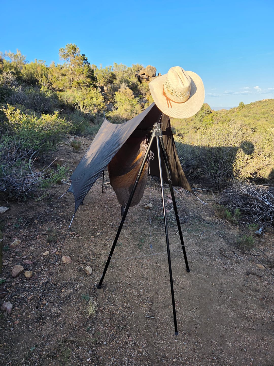 Customer photo review of Turtlebug Camper Hammock Stand