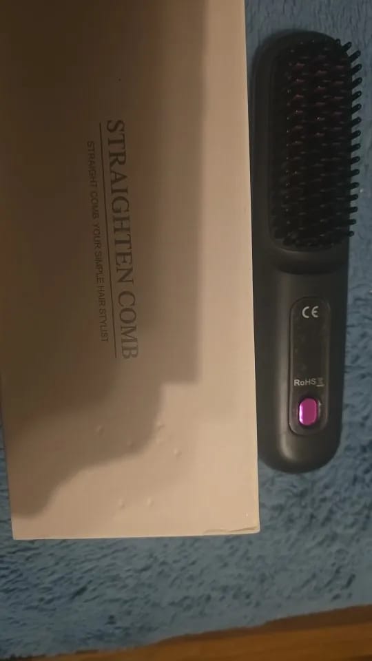 Customer photo review of מיני מחליק שיער אלחוטי