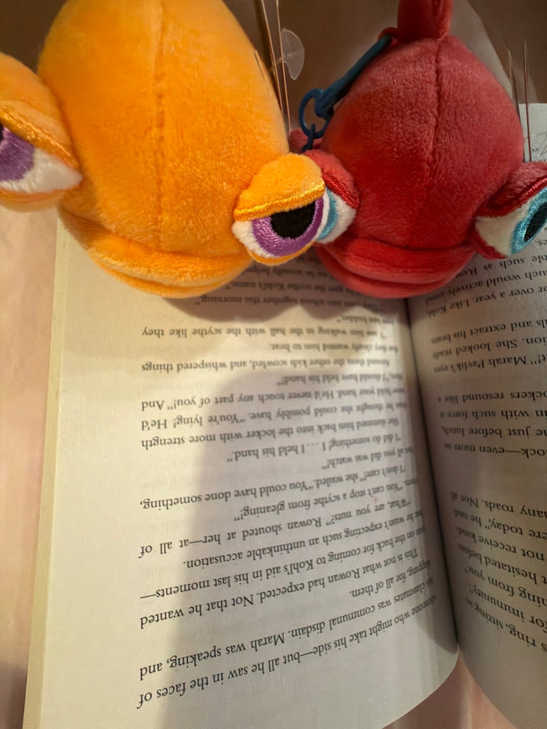 Customer photo review of Ugly Fish Hanging Plushes