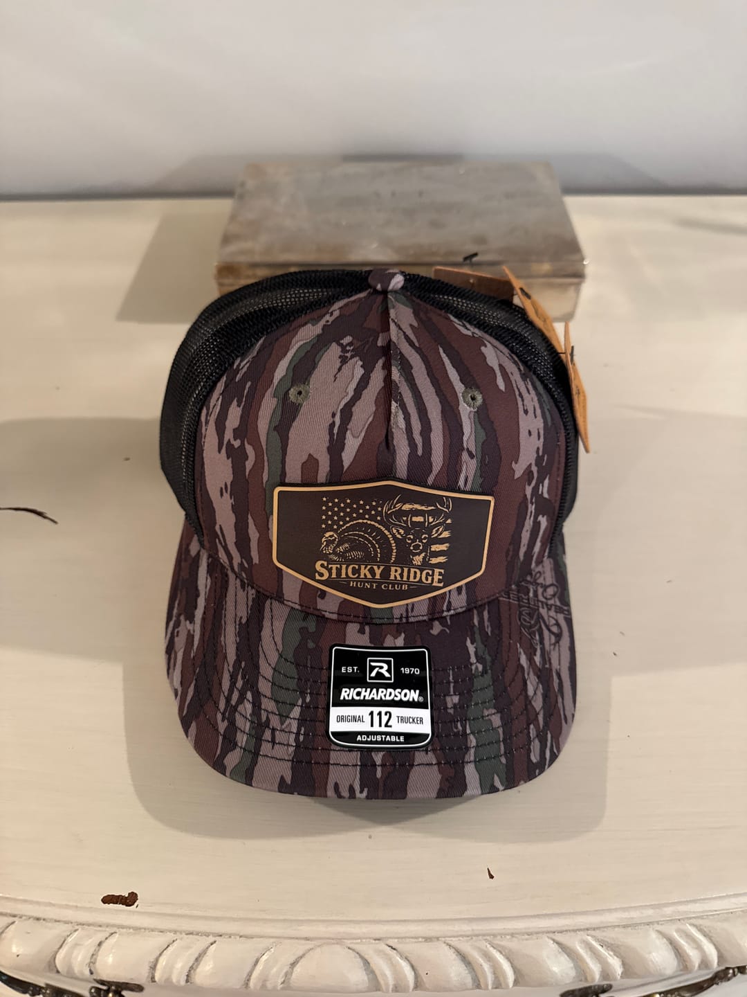 Customer photo review of Richardson 112 Custom Leather Patch Hats