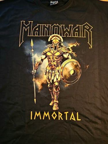Customer photo review of MANOWAR T-SHIRT IMMORTAL