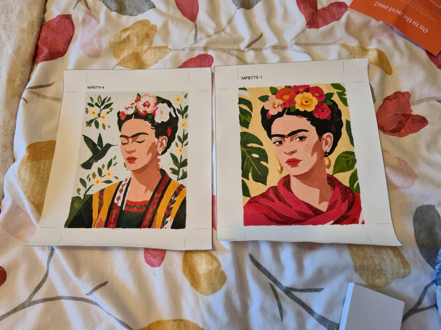 Customer photo review of Frida Kahlo | Paint by Number