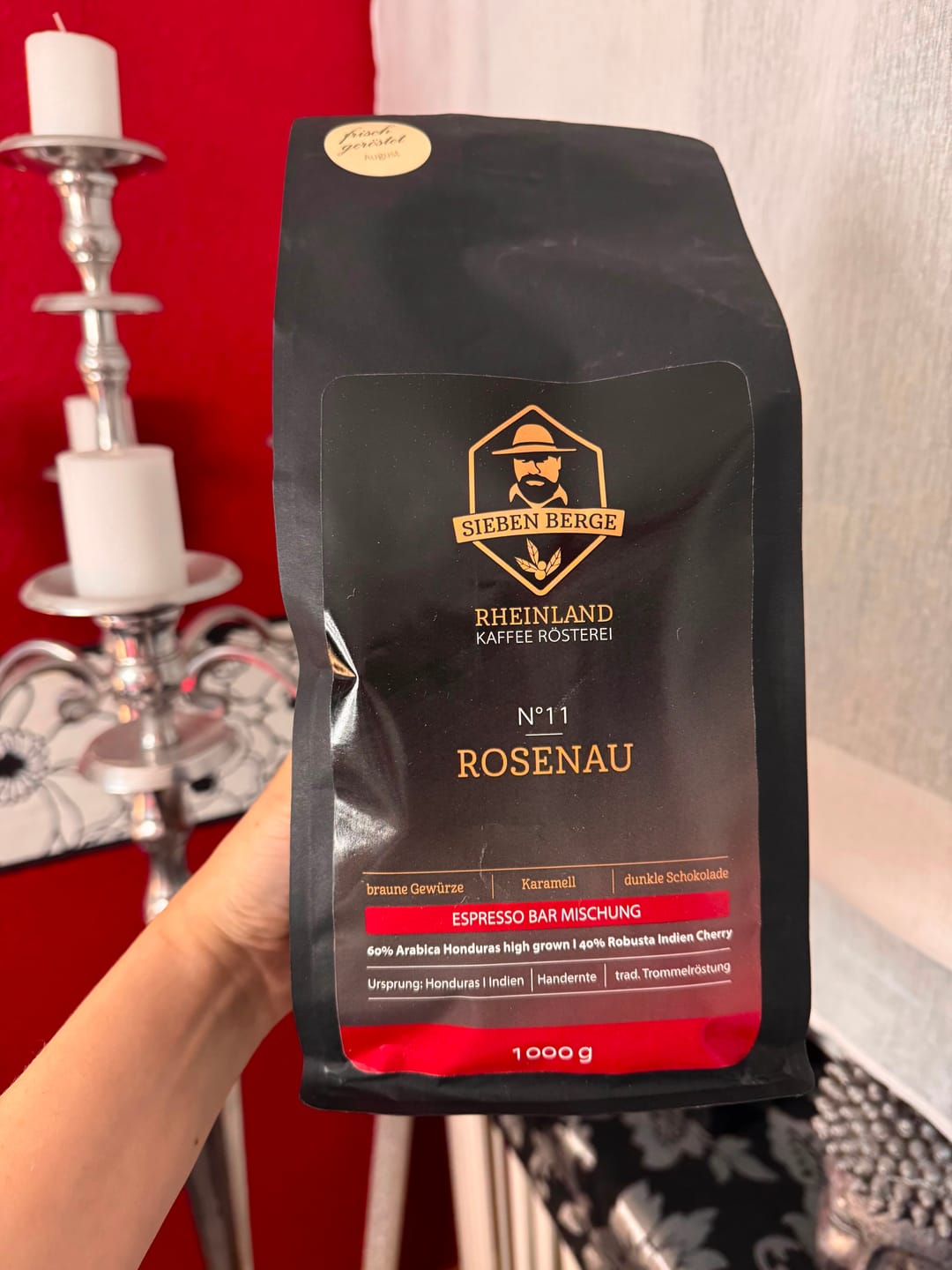 Customer photo review of N°11 Rosenau - Espresso Bar Mischung