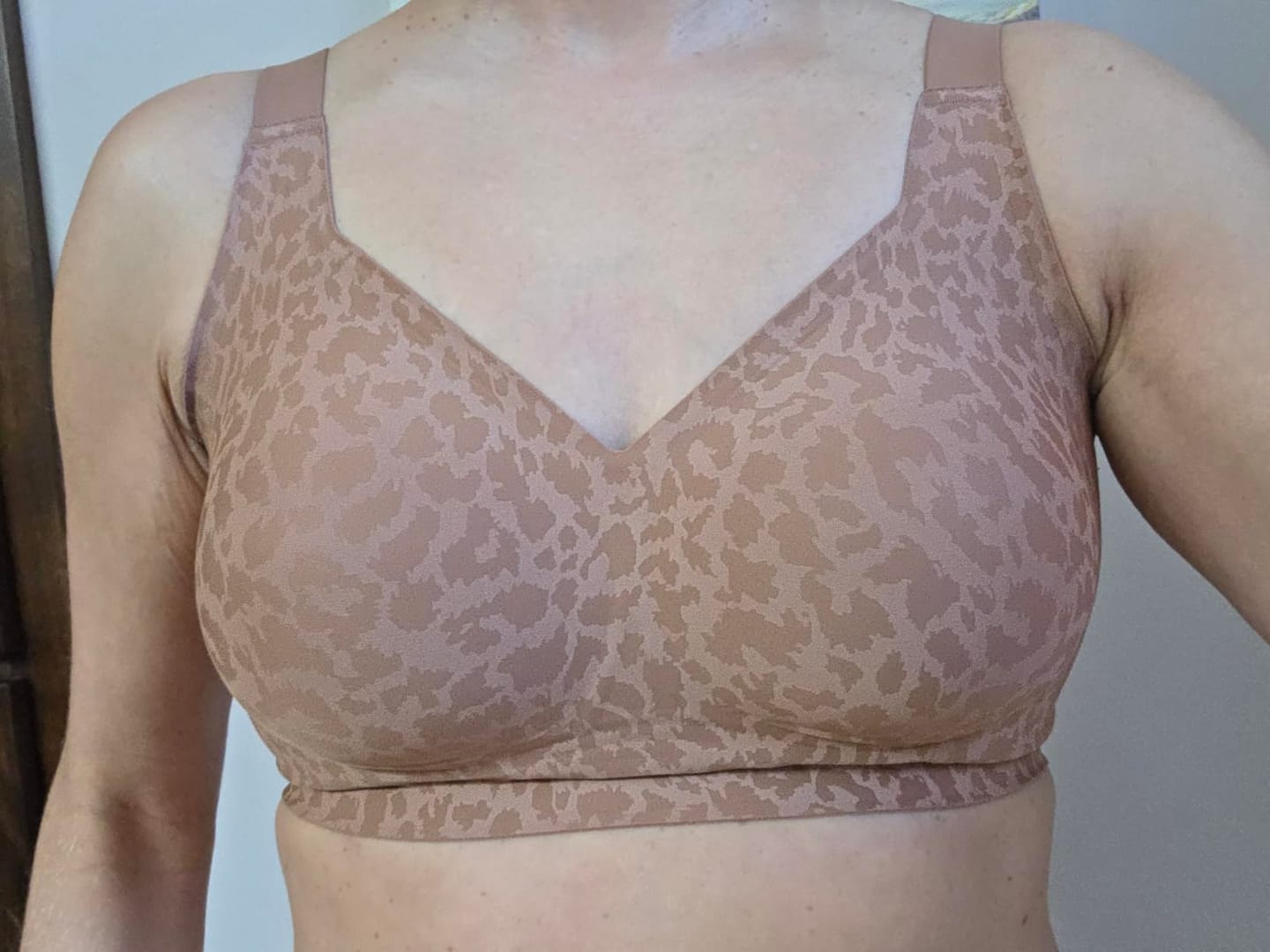 Customer photo review of ComfortContour Wireless Bra