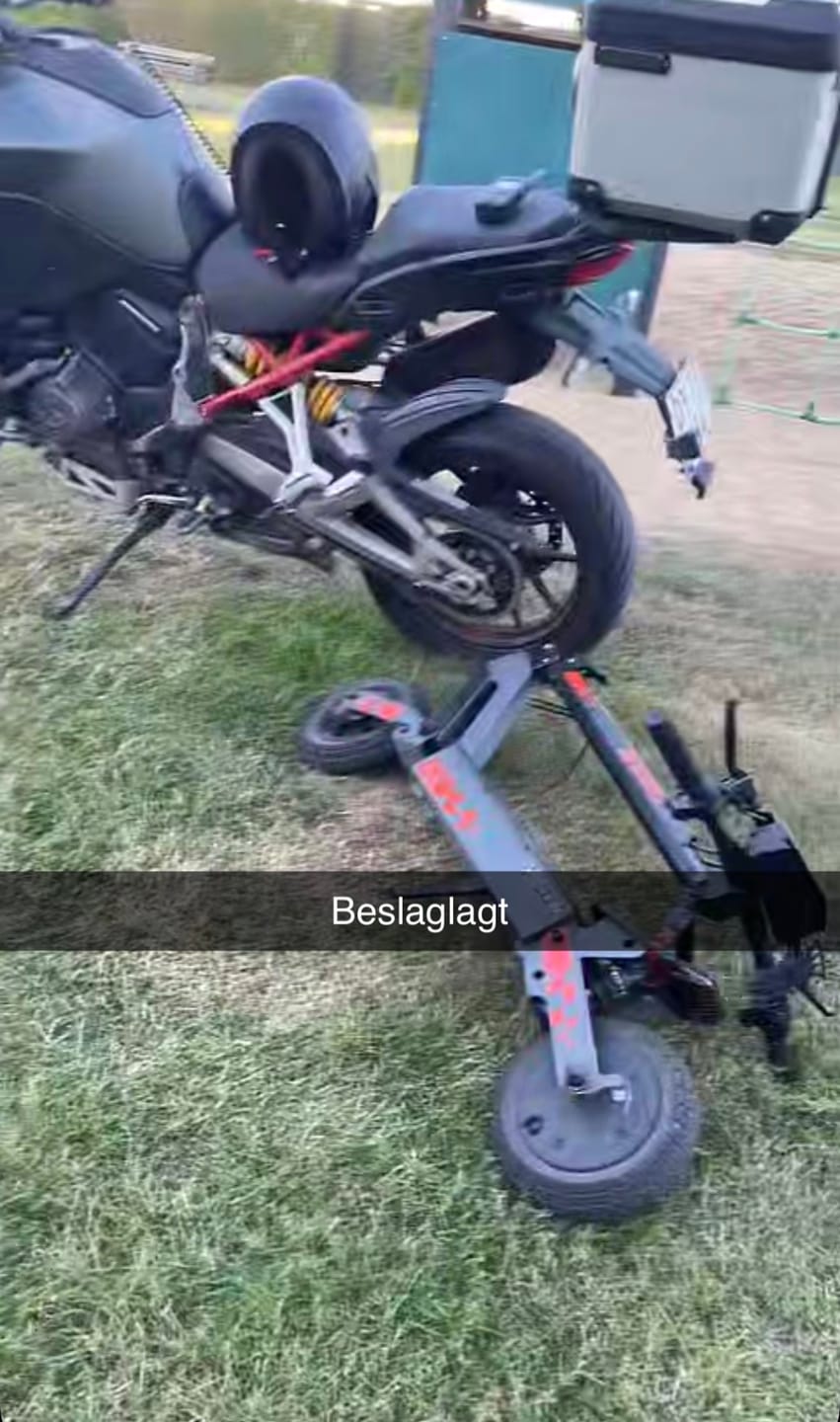 Customer photo review of Bike Grips