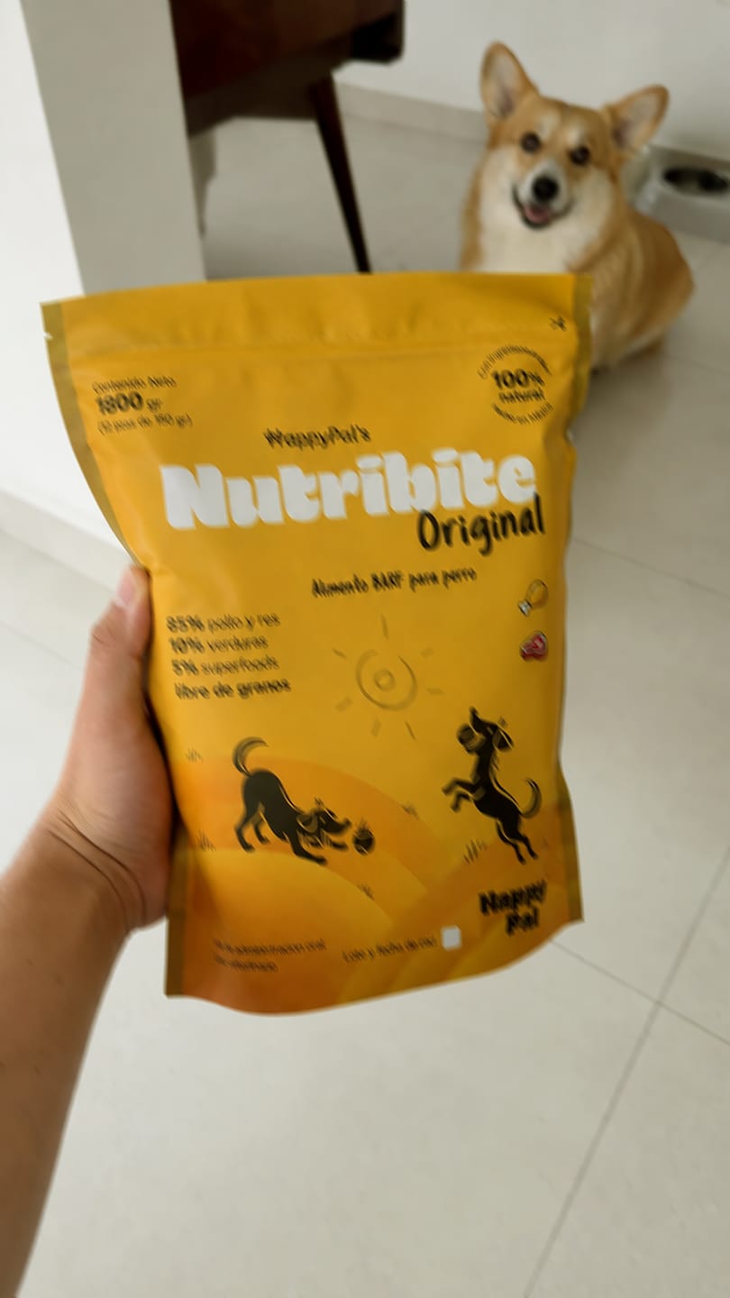 Customer photo review of Nutribite I Dieta BARF para perros. Natural y congelada. Lista para servir.