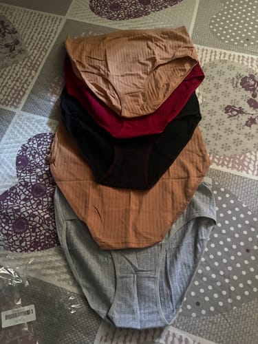 Customer photo review of Culottes Premium en Coton Antibactérien