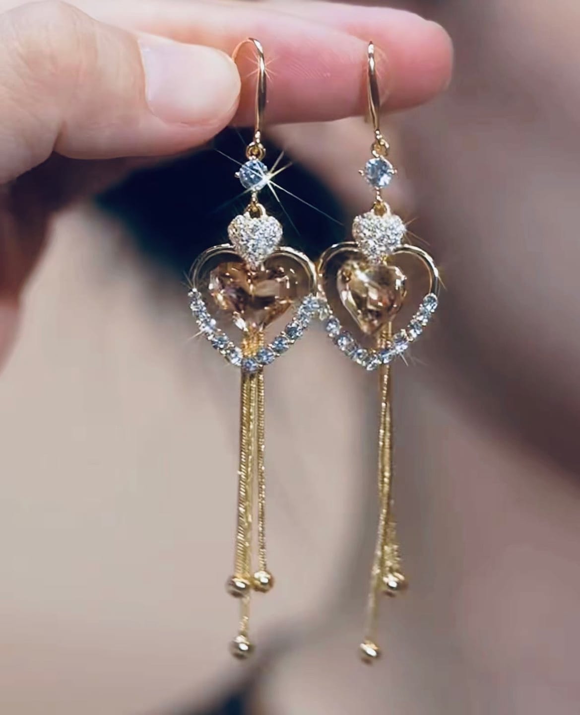 Customer photo review of Erika Earrings