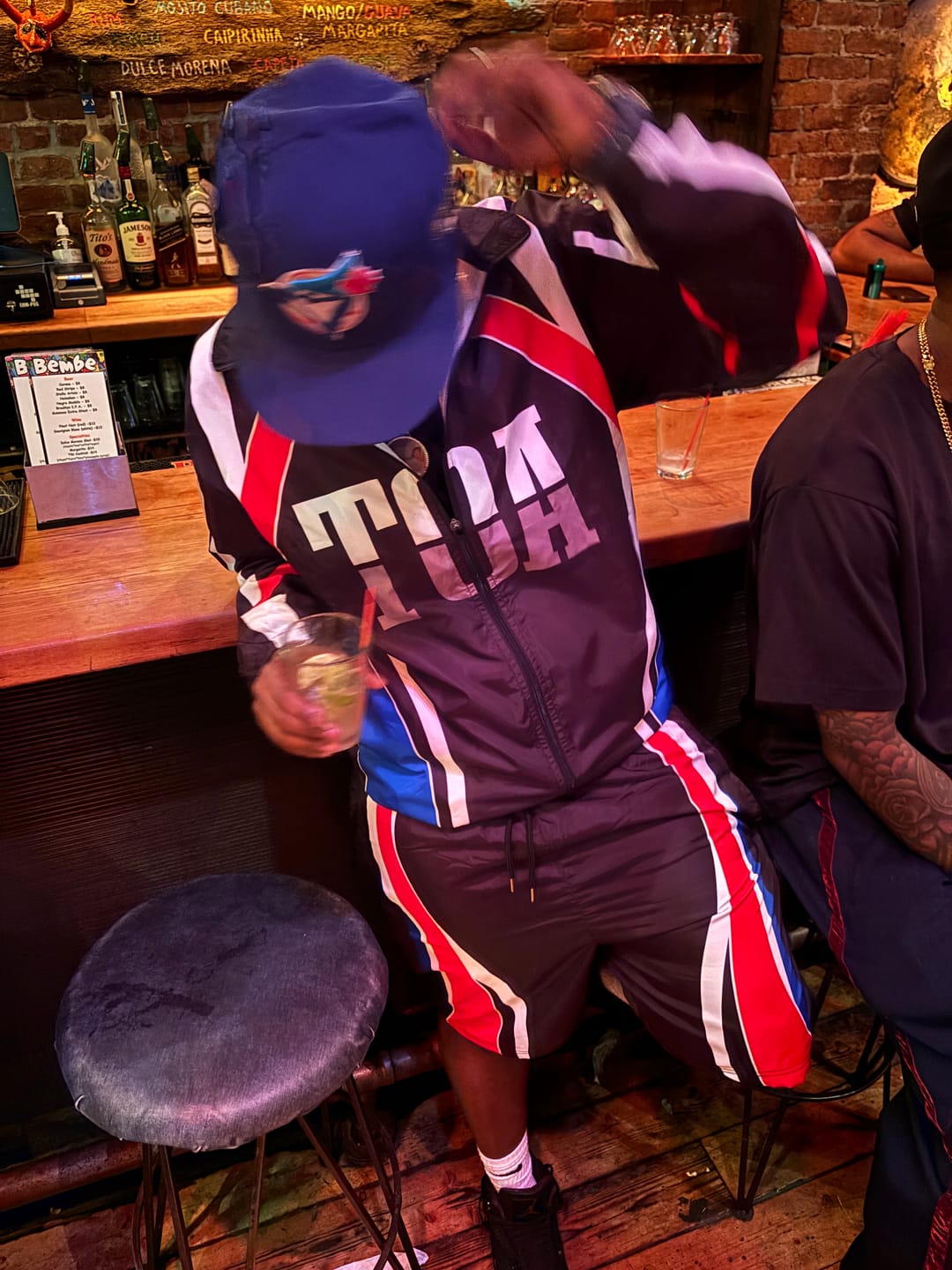 Customer photo review of TOA Classic jackets - Black/red/Blue