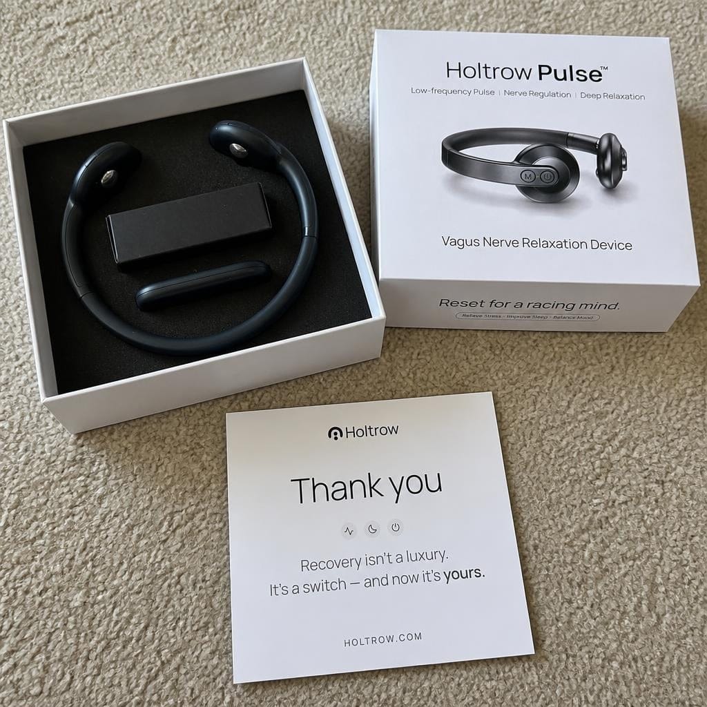 Customer photo review of Holtrow Pulse — Vagus Nerve Stimulator