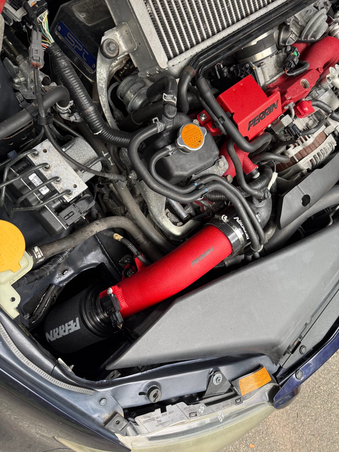Customer photo review of Intake, Cold Air CARB Approved for 2008-2014 WRX & 2008-2015 STI