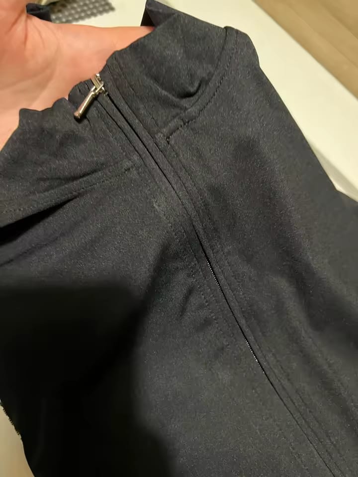 Customer photo review of Women’s Full-Length Workout Jumpsuit – Forma Long