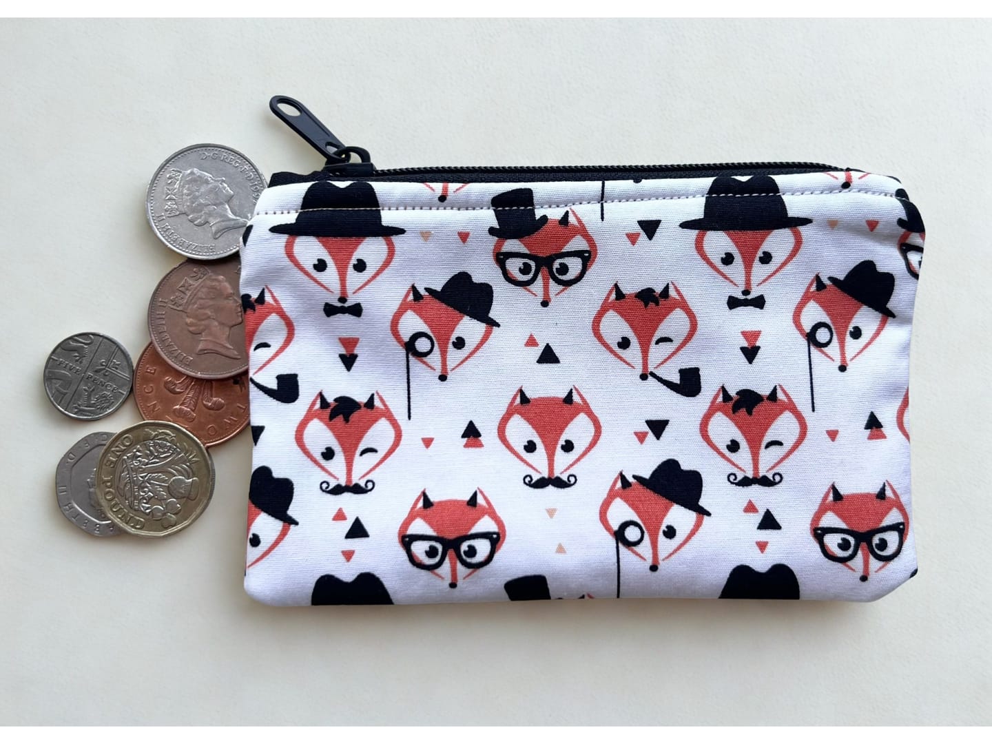 Customer photo review of Fancy Foxes Rose & Hubble Cotton Poplin Fabric