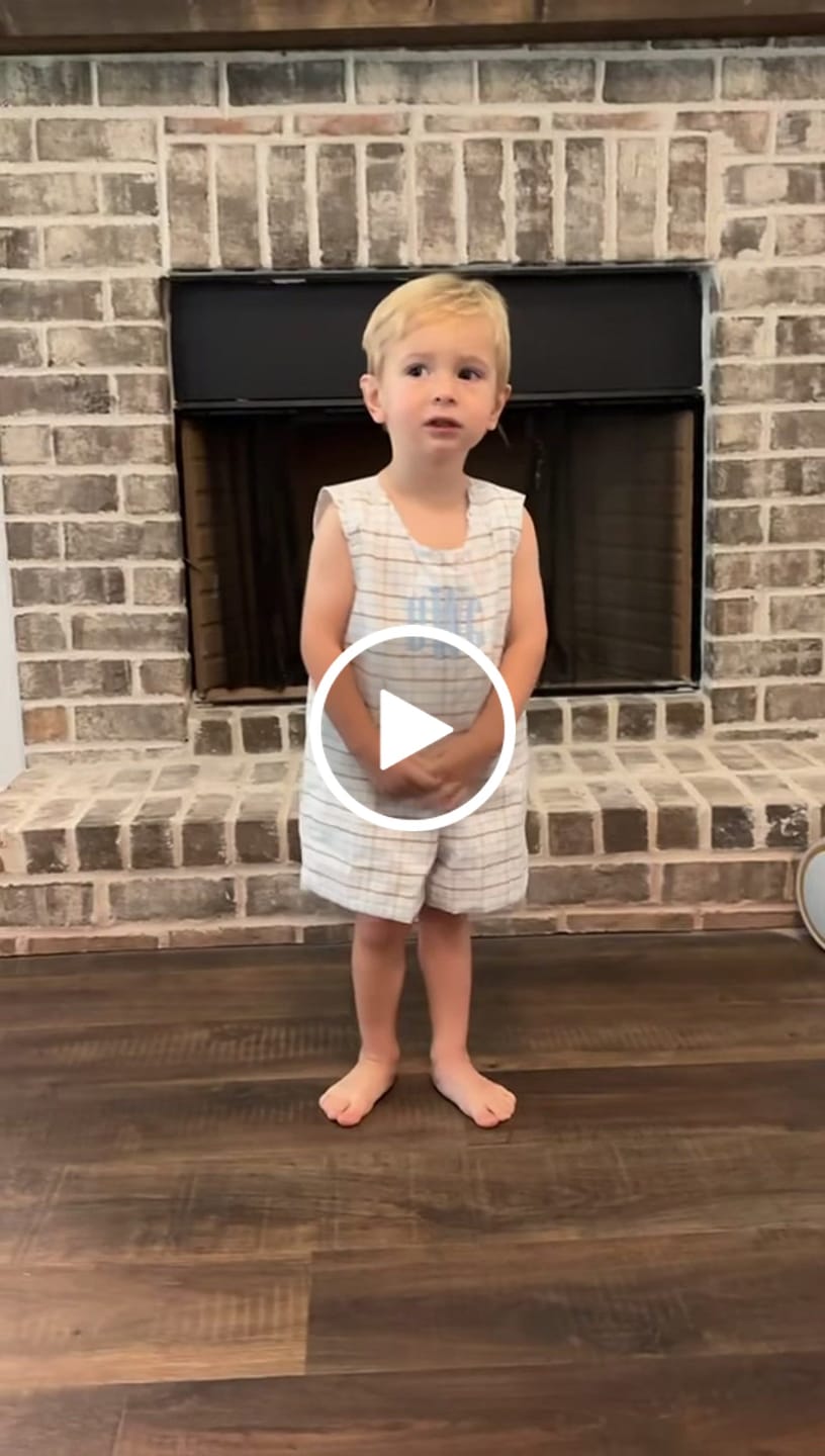 Customer video review of Pumpkin Blue & Tan Plaid Jon Jon