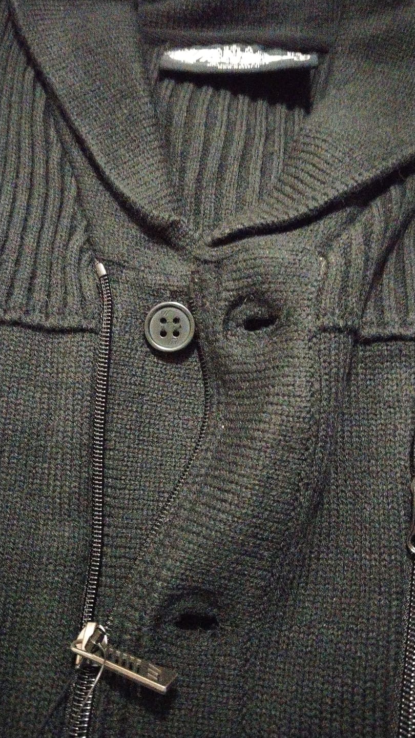 Customer photo review of Chaleco Tejido Classic Wanser Black (Hombre)
