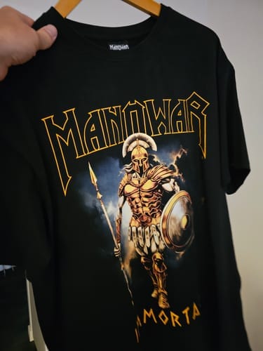 Customer photo review of MANOWAR T-SHIRT IMMORTAL