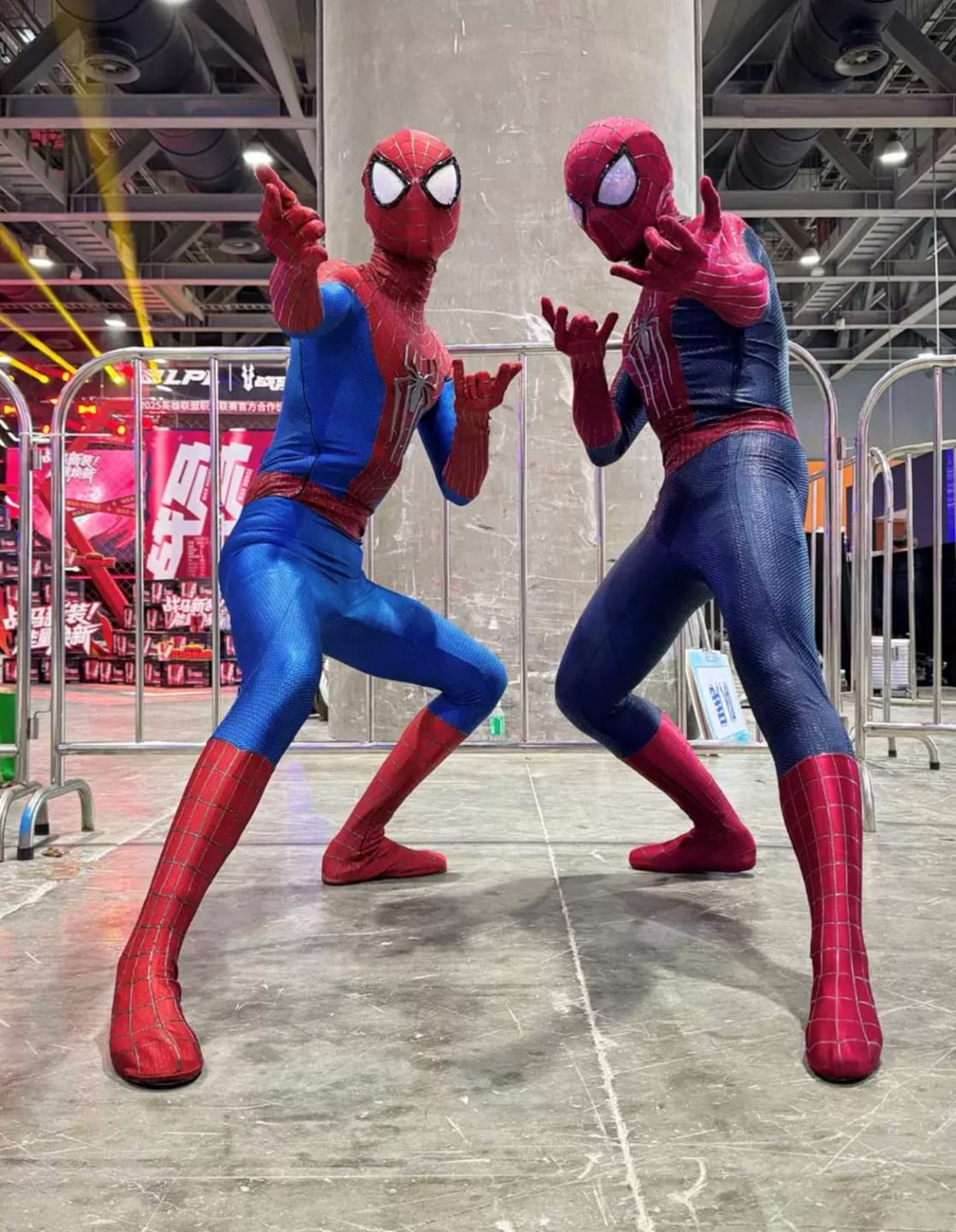Customer photo review of The Amazing Spider-Man Costume Replica Wearable Suit (Replica Grade)(Screen Printed)