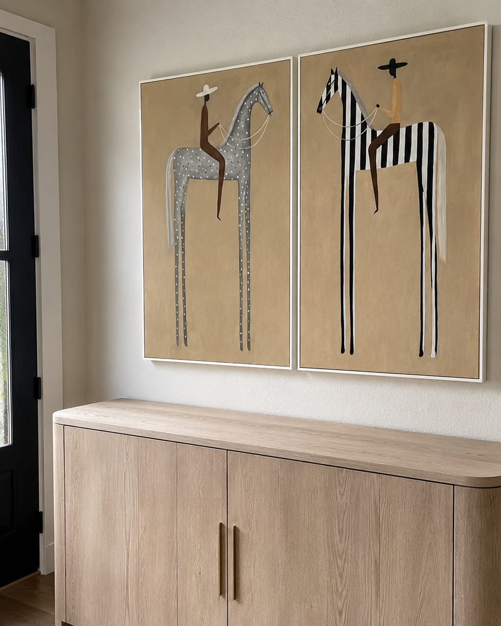 Customer photo review of Americana Wall Art Set of 2 #VE030