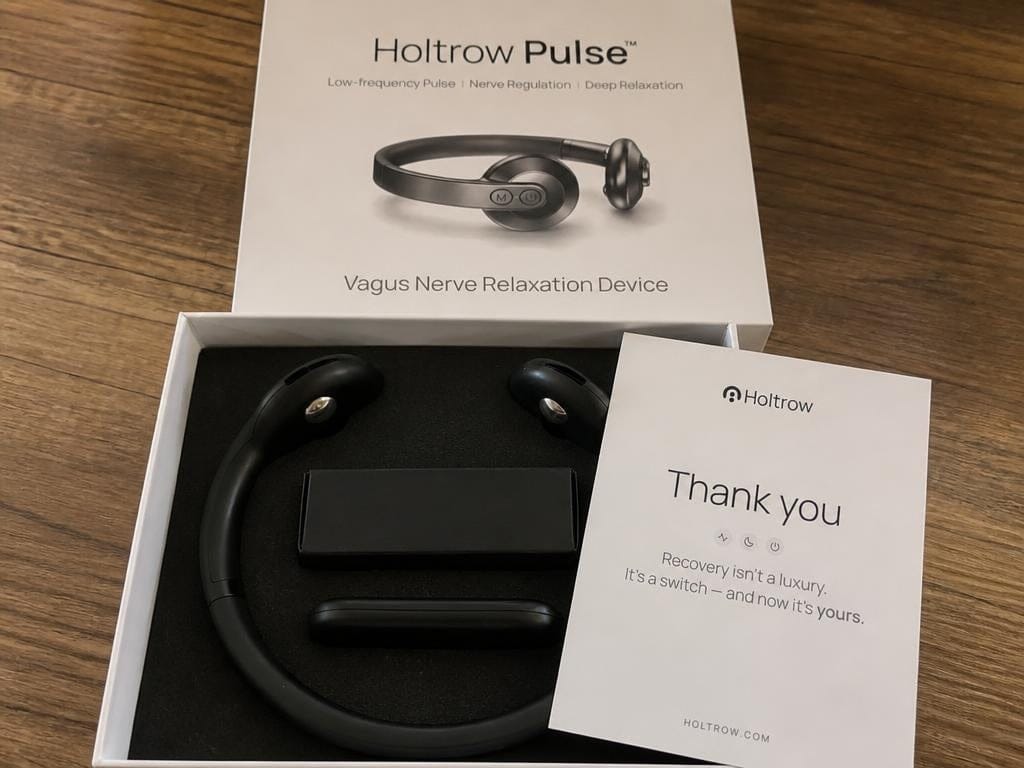 Customer photo review of Holtrow Pulse — Vagus Nerve Stimulator