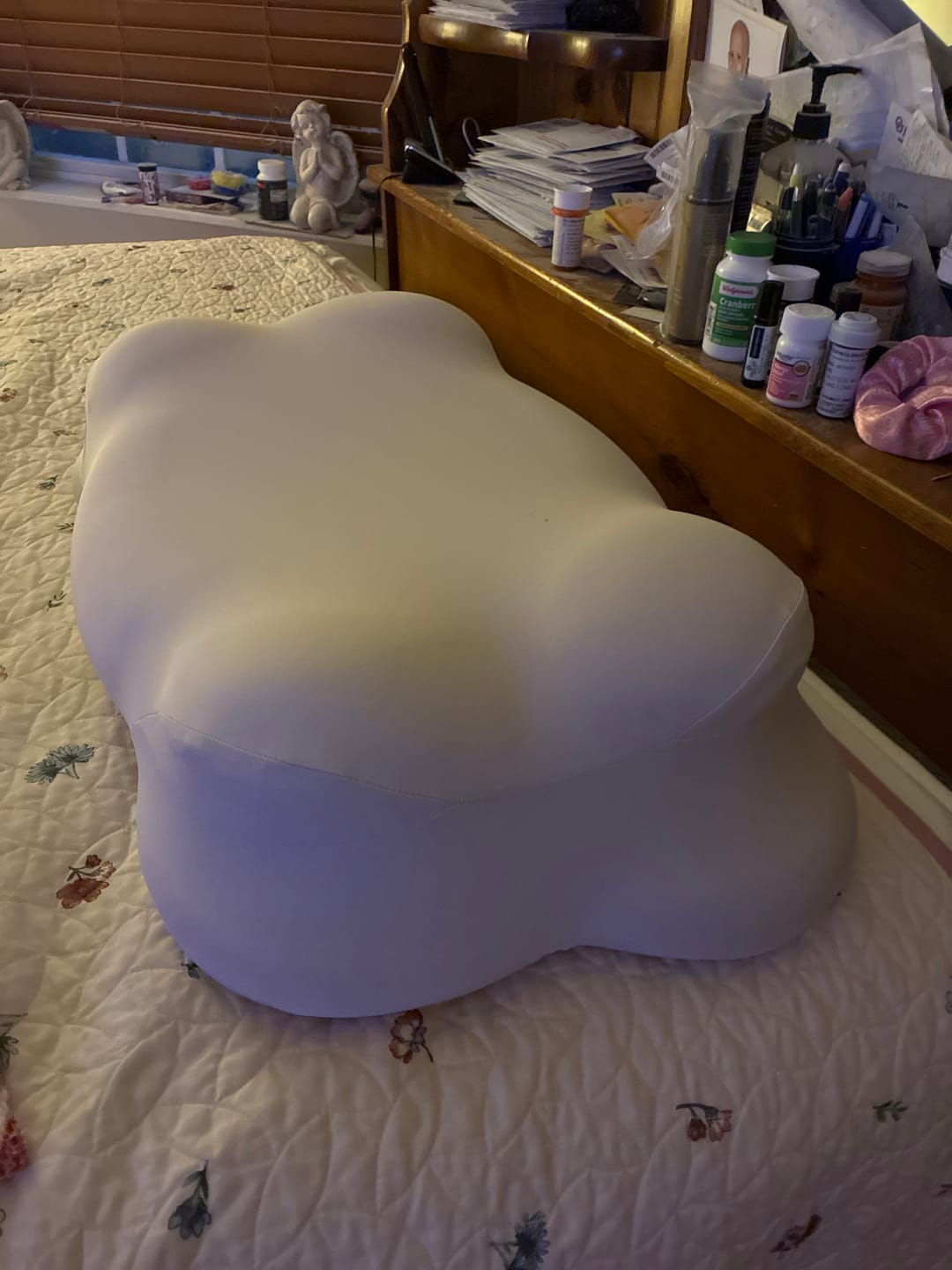 Customer photo review of CloudAlign™ Pillow