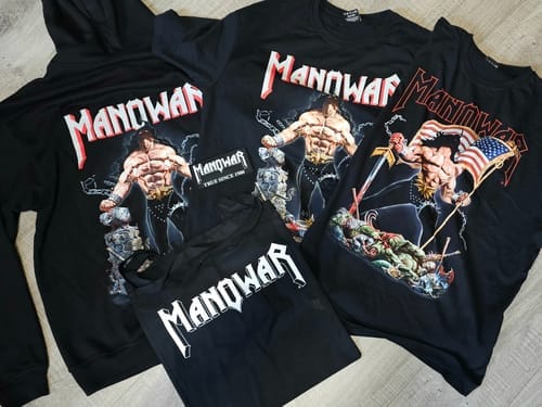 Customer photo review of MANOWAR T-SHIRT LOUDER THAN HELL