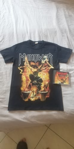 Customer photo review of Manowar T-Shirt Triumph Of Steel 2013 (Legacy)