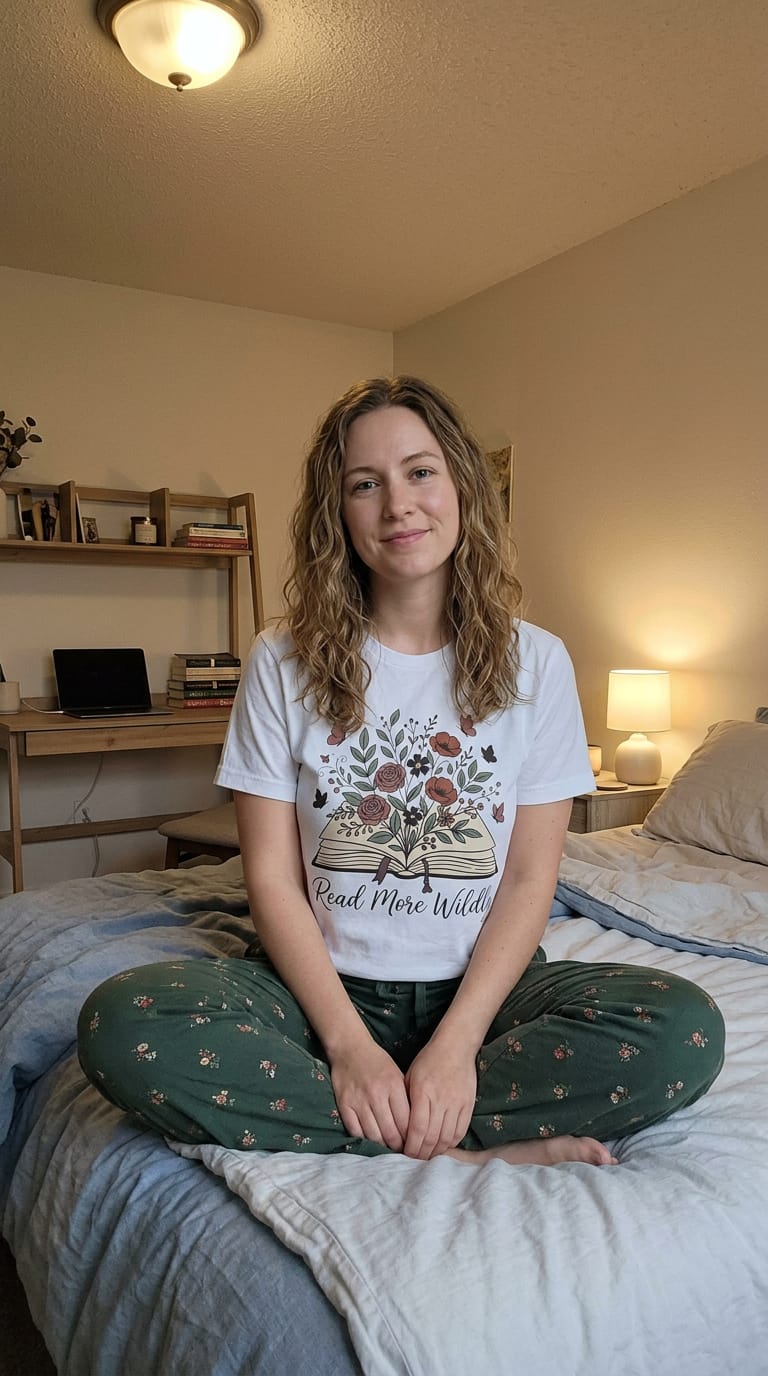 Customer photo review of Read More Wildly T-Shirt