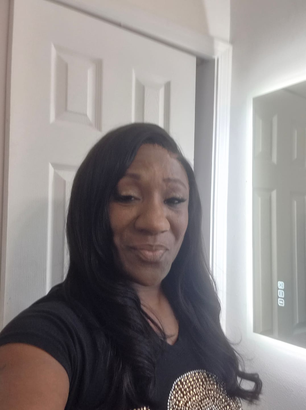 Customer photo review of Body Wave Brazilian Hair Bundles with HD Lace 13x4 Lace Frontal PLB04
