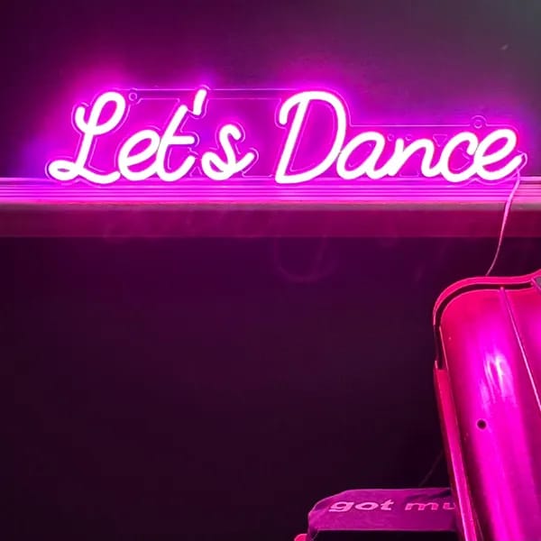 Customer photo review of Custom Neon: Let`s Dance