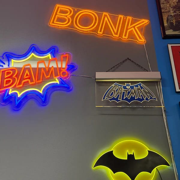 Customer photo review of Custom Neon: BONK