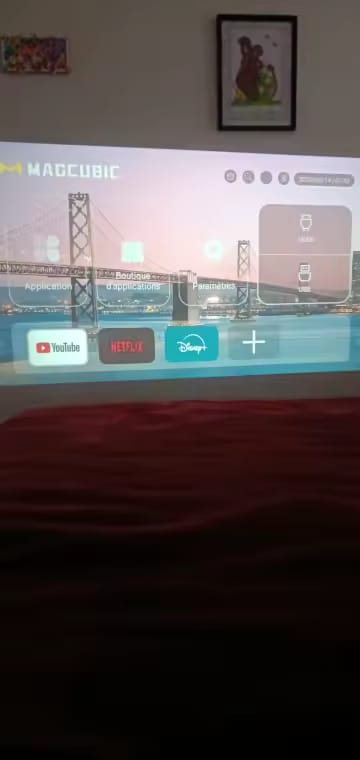 Customer photo review of Projecteur cinéma maison Ultra HD