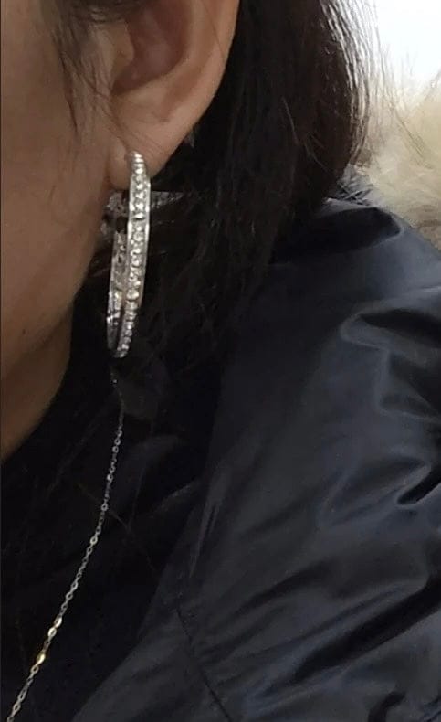 Customer photo review of Lodia Earrings
