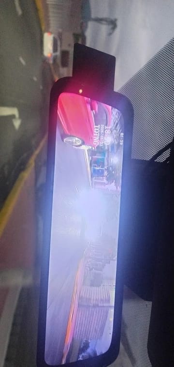 Customer photo review of Dashcam 1080p con camara de marcha atras 1080p