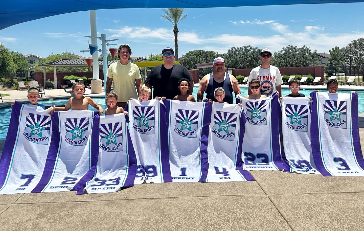 Customer photo review of Custom Sports Team Logo Towel, Personalized Gym Rally Towel