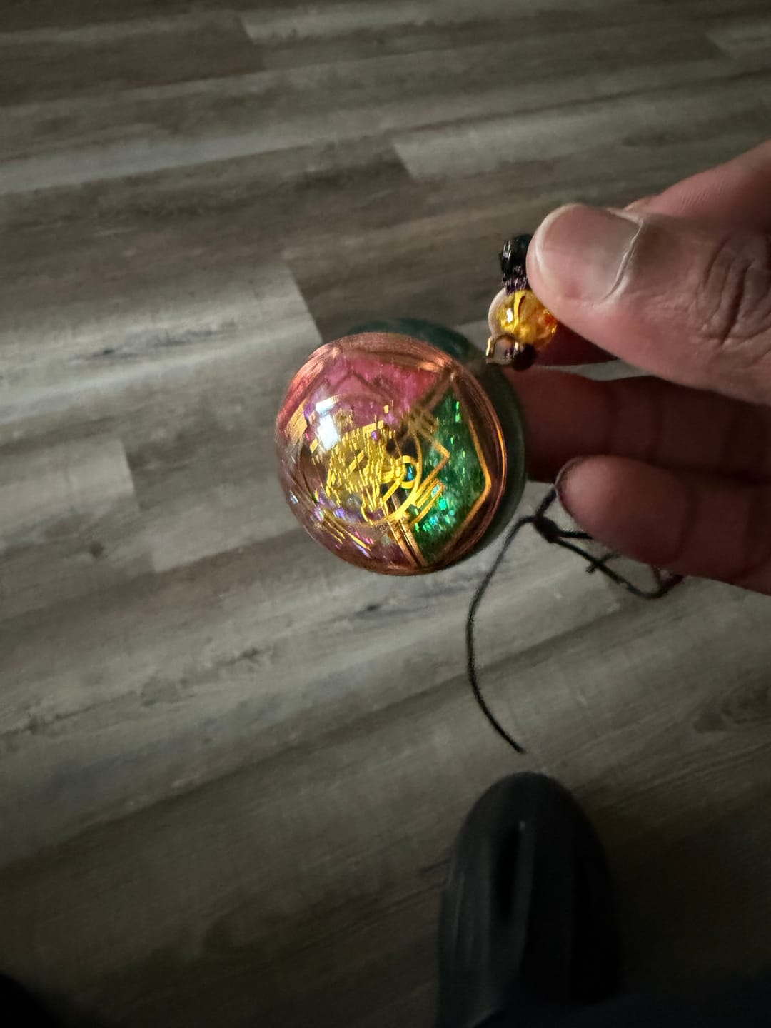 Customer photo review of Magnetic Energy Talisman