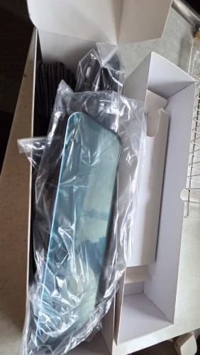 Customer photo review of Dashcam 1080p con camara de marcha atras 1080p