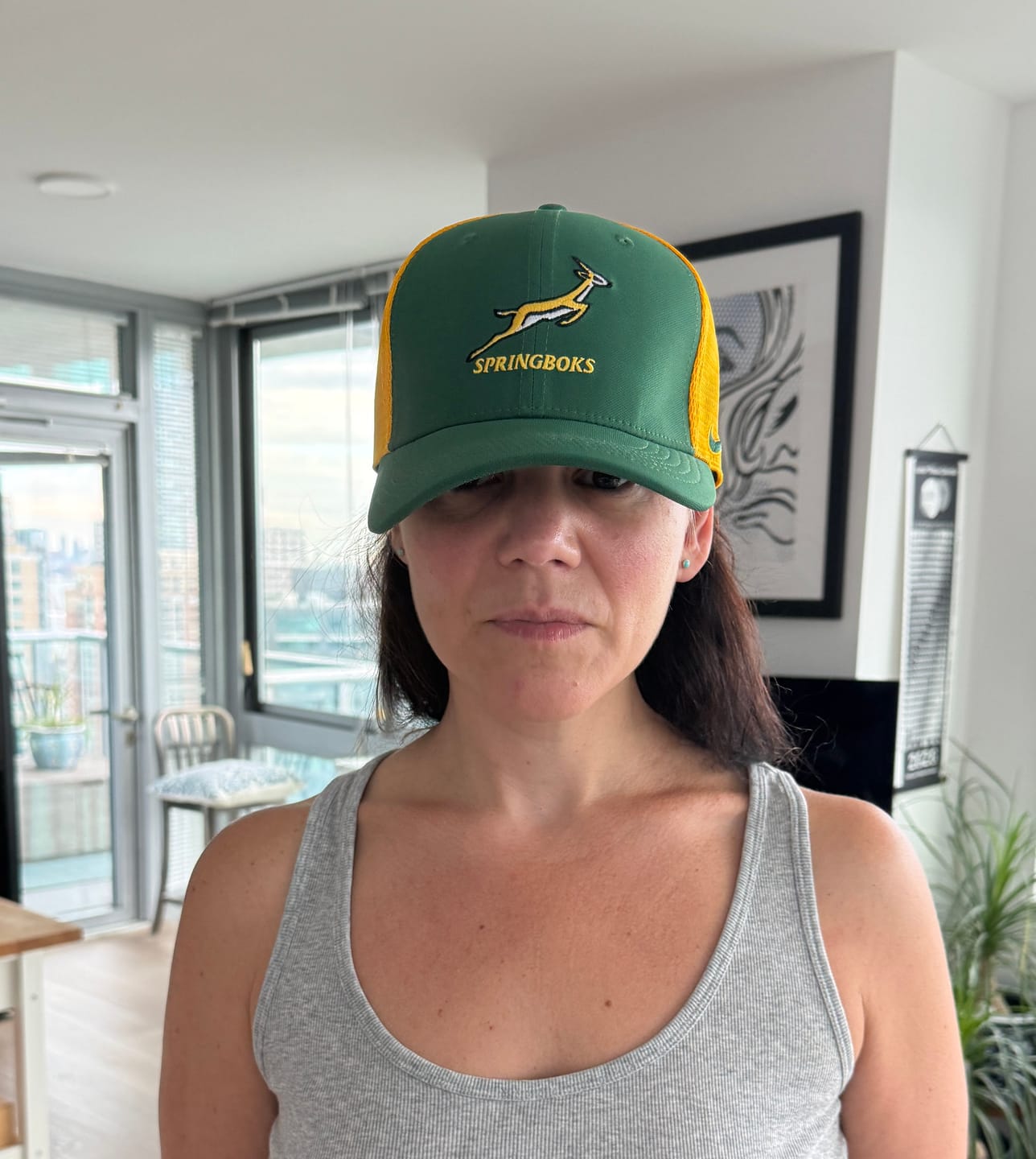 Customer photo review of Springboks Nike Men's 26/27 Heritage Short Sleeve Home Jersey