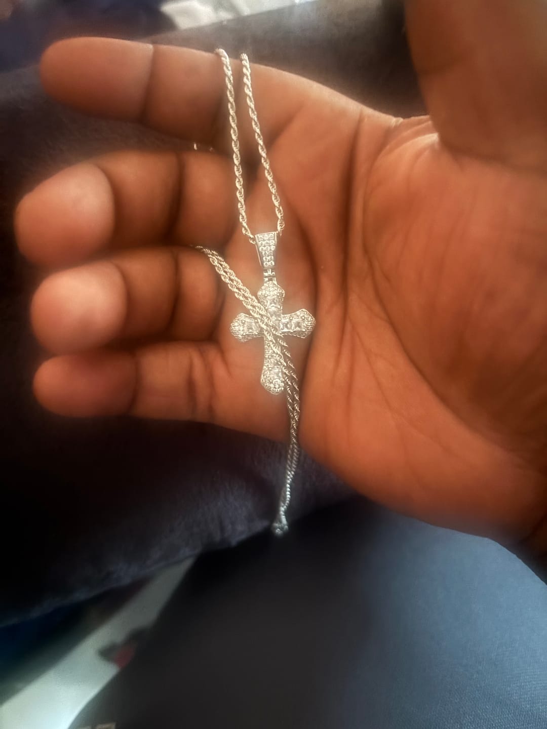 Customer photo review of Mens Rope Chain - 2mm