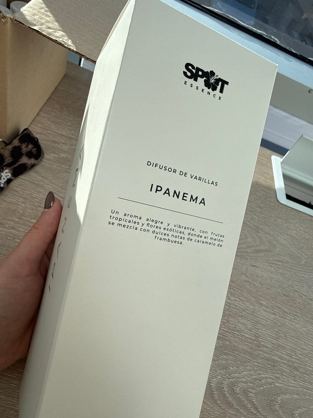 Customer photo review of Difusor de Varillas Ipanema Ámbar 225ml
