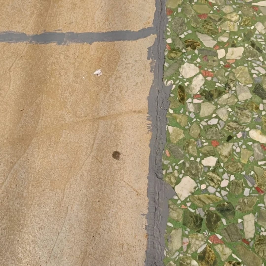 Customer photo review of Concretix™ Sella y repara grietas de concreto en minutos