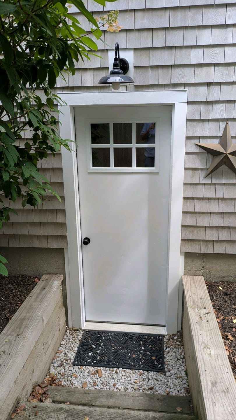 Customer photo review of Clear 6 Lite Glass and Frame Kit (Craftsman)