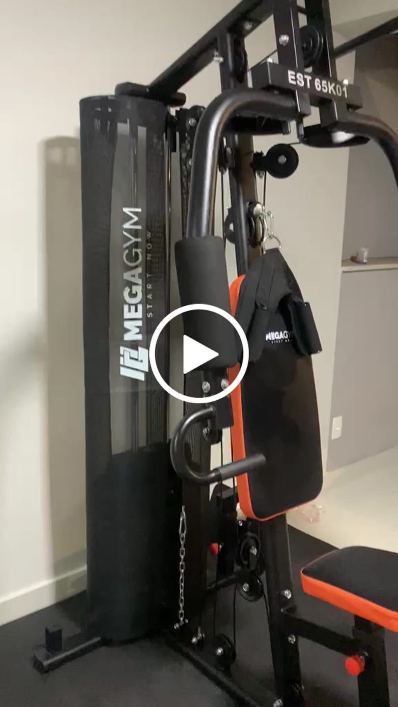 Customer video review of Estação de Musculação Multifuncional UrbanFit 65k