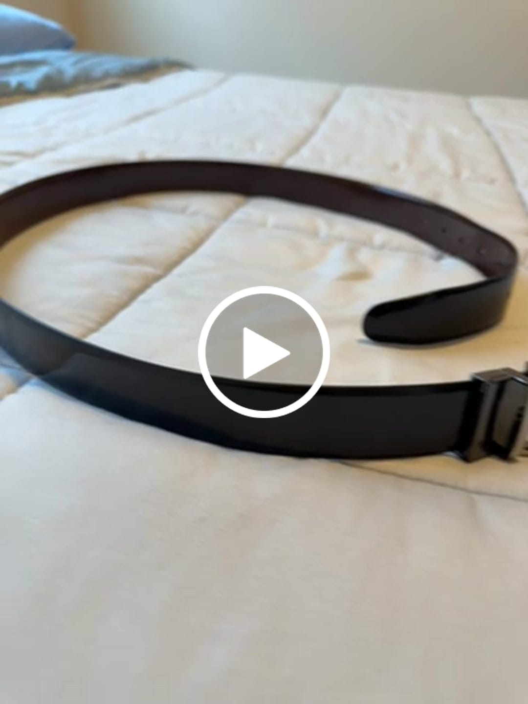 Customer video review of The Harvey Dent Belt - Reversible Black/Brown 100% Real Leather Belt