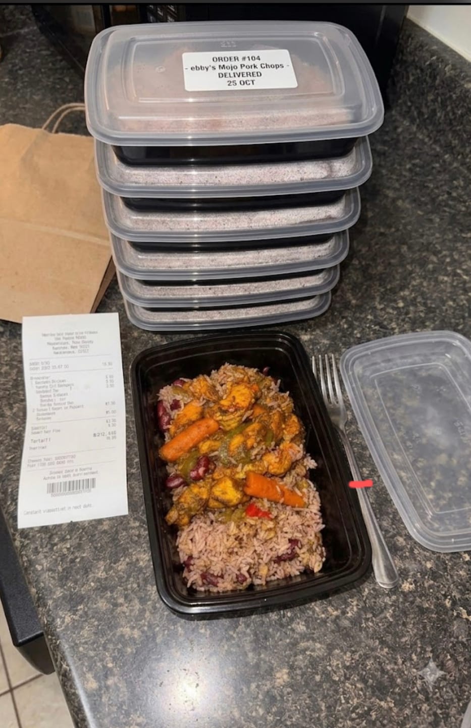 Customer photo review of EXCLUSIVE 5 (+ 1 FREE) MEAL PLAN