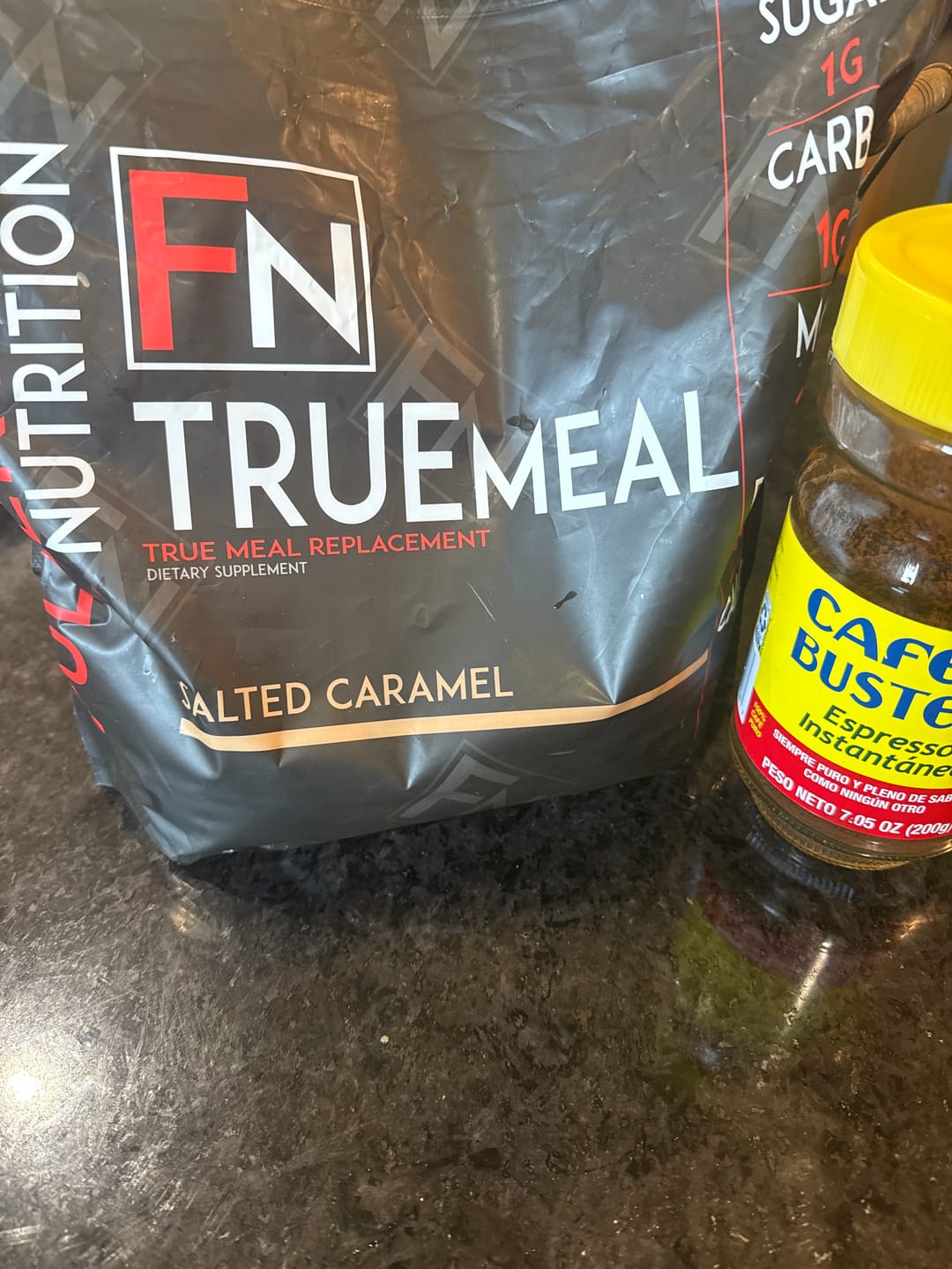 Customer photo review of True Meal Low Carb Meal Replacement