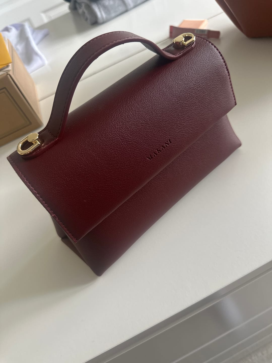 Customer photo review of NANI - BURGUNDY