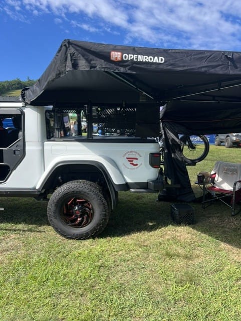 Customer photo review of OPENROAD  270 Free Standing Awning for Camping-Adventure Series
